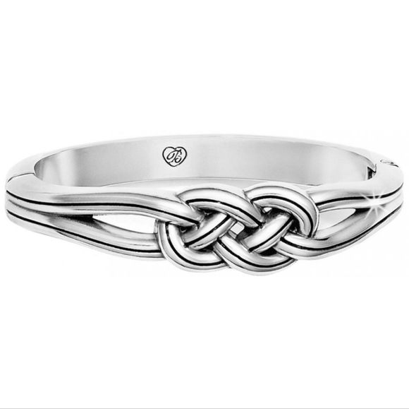 Brighton Jewelry - $72 Brighton "Interlok" Hinged Bangle w Celtic Knot! Bestselling Current Style!